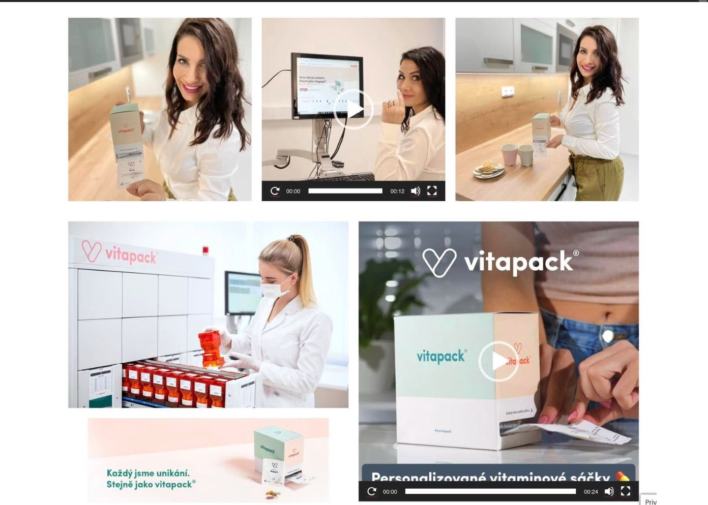 Vitapack reklamní fotoprodukce